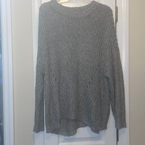 Oversized Gray Sweater